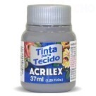 TINTA TECIDO 37ML CINZA
