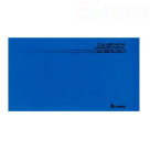 CAD CALIGRAFIA HORIZONTAL AZUL 48FLS